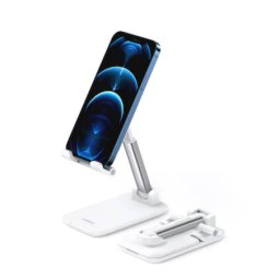 SUPORT Telefon Ugreen, "LP373" pt. SmartPhone, fixare pe birou, universal cu unghi reglabil, alb "20434" - 6957303824342