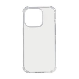 Husa telefon Iphone 14 Pro - Spacer, Grosime 1.5 mm, Protectie suplimentara antisoc la colturi, Material flexibil TPU, Transparent, "SPPC-AP-IP14P-CLR
