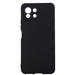 Husa telefon Xiaomi Mi 11 Lite 5G - Spacer, Grosime 1.5 mm, Material flexibil TPU, Negru, "SPPC-XI-MI-11L5G-TPU