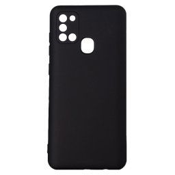 Husa telefon Samsung Galaxy A21S Spacer, grosime 2mm, material flexibil silicon + interior cu microfibra, Negru, "SPPC-SM-GX-A21S-SLK