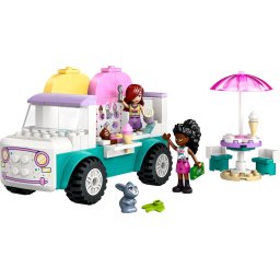 Jucarie LEGO DREAMZZZ, Furgoneta de inghetata in orasul Heartlake