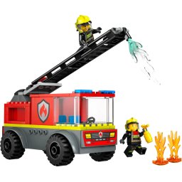 Jucarie LEGO CITY, Autospeciala de pompieri cu scara