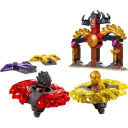 Jucarie LEGO NINJAGO, Pachet de lupta cu dragoni Spinjitzu