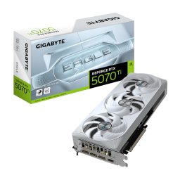 Placa video GIGABYTE GeForce RTX 5070 Ti EAGLE OC ICE SFF, 16 GB, GDDR7, 256bit