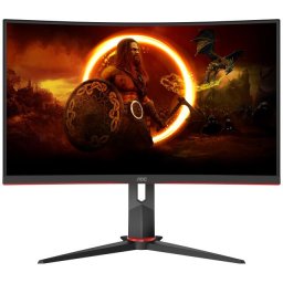 Monitor Gaming Curbat LED VA AOC C27G2Z3/BK 27", Full HD (1920x1080), 280Hz, 0.5ms MPRT (1ms GTG), Adaptive Sync, HDR10, 1500R, FlickerFree, HDMI, Display Port, negru