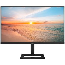 Monitor Philips, 27", IPS, 4K, UHD, 60Hz, 4ms, HDR10, FlickerFree, Boxe 2W x 2, HA, HDMI, USB, hub, USC-C, 27E1N1900AE/00, Negru