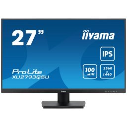 Monitor iiyama ProLite, 27'', QHD 2560x1440, 1ms, 100Hz, DisplayPort, Boxe, Negru
