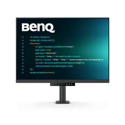 Monitor BenQ RD280UA, 28", IPS, 4K, 3840 x 2160, 8 ms, 60 Hz, Eye-Care, Pivot, USB-C, HDMI, DP, Negru