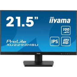 Monitor LED Iiyama ProLite XU2293HSU-B7, 21.5", IPS, FHD, 100Hz, Negru