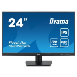 Monitor IPS LED iiyama ProLite 23.8", XU2493HSU-B7, Full HD ,1920 x 1080, HDMI,1 ms, 100 Hz, DisplayPort, Negru