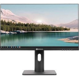 Monitor LED Ag Neovo LH-2403, 23,8 inch, Full HD, 60 Hz, 5 ms, HDMI, DP, VGA, Negru