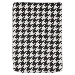 Husa Pocketbook Shell H-S-634-RH-WW, Romburi Print, Alb-Negru