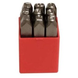 Set 9 poansoane cifre 10 mm