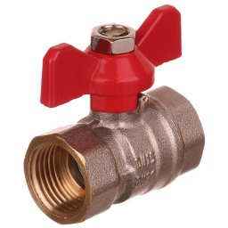 Robinet trecere apa cu filet interior + exterior din alama 1/2