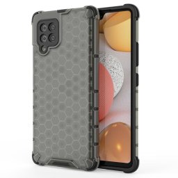 Husa Honeycomb Case armor cover with TPU Bumper for Samsung Galaxy A42 5G black