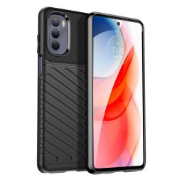 Husa Thunder Case flexible armored cover for Motorola Moto G Stylus 2022 black