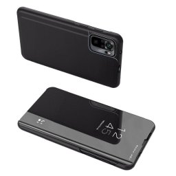 Husa Clear View Case flip case Xiaomi Redmi Note 11 Pro+ 5G (China) / 11 Pro 5G (China) / Mi11i HyperCharge / Poco X4 NFC 5G black