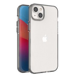 Husa Spring Case case for iPhone 14 Plus silicone case with a frame black