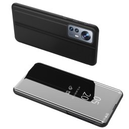 Husa Clear View Case cover for Xiaomi 12 Lite cover with a flap black