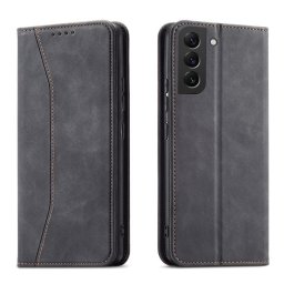 Husa Magnet Fancy Case for Samsung Galaxy S23+ flip cover wallet stand black