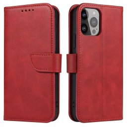 Husa Magnet Case case for Samsung Galaxy S23+ flip cover wallet stand red