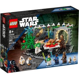 Lego Star Wars 40658 - Diorama de sarbatori Millennium Falcon