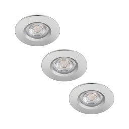 SET 3x plafonieră LED dimabilă pentru baie DIVE LED/5W/230V IP65 Philips