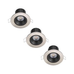SET 3x corp de iluminat LED dimabil pentru baie Philips ABROSA LED/9W/230V IP44