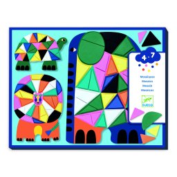 Set creativ mozaic animale, djeco