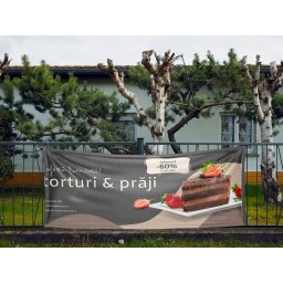 Banner personalizat - Cofetarie