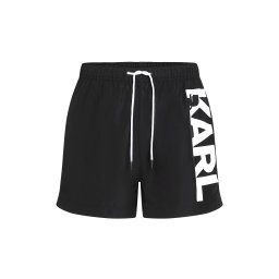KARL LAGERFELD M Costum de baie Karl Logo Boardshorts A1M46013 999 black