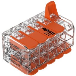 Conector de imbinare cu parghii 10 pini max. 4mmp Wago 221-420 / buc