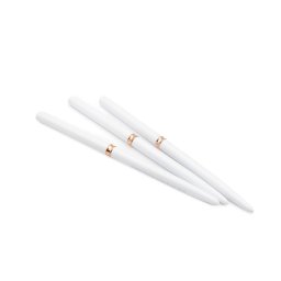 Set de pensule Design 3 buc, mâner alb