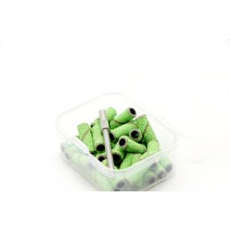 Set de capace în cutie 30 buc, culoarea verde deschis