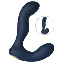Svakom Iker Neo - vibrator anal interactiv pulsatil - silicon albastru