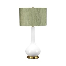 Lampă de masă Elstead MILO-AB-TL-RTH MILO 1xE27/60W/230V verde