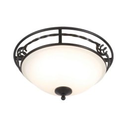 Plafonieră Elstead PB-F-A-BLACK PEMBROKE 2xE27/60W/230V