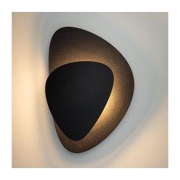 Aplică LED PEDRA LED/7W/230V negru