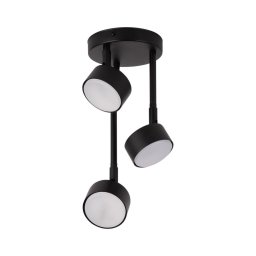 Lustră pe tijă NEMO 3xGX53/12W/230V negru