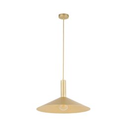 Lustră pe cablu CAPRI 1xE27/15W/230V d. 50 cm auriu