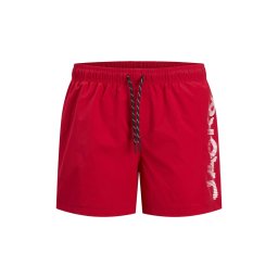 JACK & JONES Costum de baie Jpstmaui Jjswim Splice Logo Akm Sn 12275129 19-1664 TCX true red