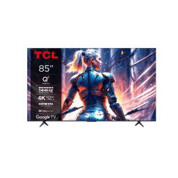 Televizor TCL 85T8B Qled 4K 85'' 214Cm 100Hz Google Tv Clasa F Negru
