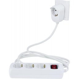 Prelungitor Multiple Socket Outlet 3+1-fold 5m + switch white