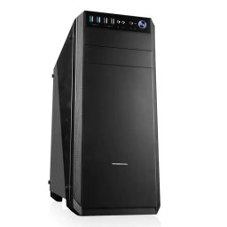 Carcasa Oberon Pro Glass Midi ATX, Negru