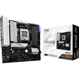 Placa de baza B850M Pro RS, AMD B850, Socket AM5, mATX