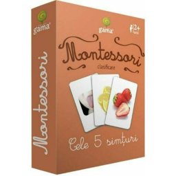 Montessori. Clasificare. Cele 5 simturi