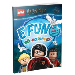 E fun sa colorezi! – Harry Potter (carte de colorat cu abtibilduri)