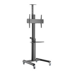 SBOX FS-446-2 De podea mobil TV stand 37"-70" negru