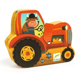 Puzzle tractor, djeco