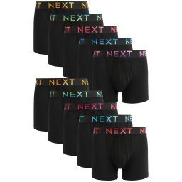 Next Boxeri albastru / verde / roz / negru